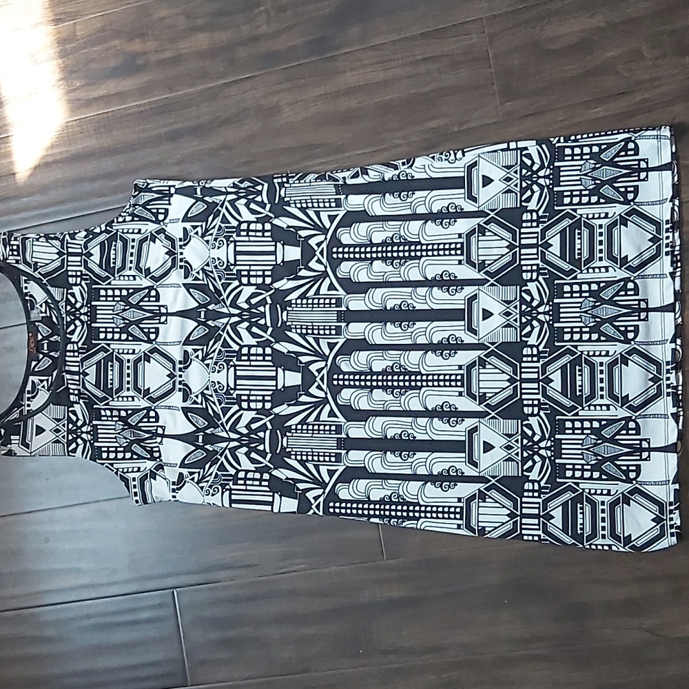 Abstract dress